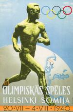 Sysimetsä, Original Poster – Designed for the XII. Olympic Games in Helsinki: