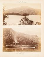 [Scotland / England – 19th Century Tourism]. Vintage 19th-century Photoalbum with fiftythree (53) Albumen Prints