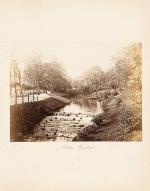 [Scotland / England – 19th Century Tourism]. Vintage 19th-century Photoalbum with fiftythree (53) Albumen Prints