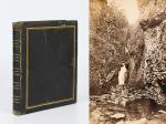 [Scotland / England – 19th Century Tourism]. Vintage 19th-century Photoalbum with fiftythree (53) Albumen Prints