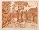 Somerville &amp; Ross – Portfolio of ten (10) original, large Etchings by John Verling [signed].