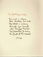 Frédéric Pierre – “Meme les Dieux ont ami de toi” [With five (5) original and signed erotic, colour-engravings].