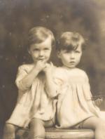 Adams, Child Studies. [Album with seven (7) vintage silver gelatin prints – all signed